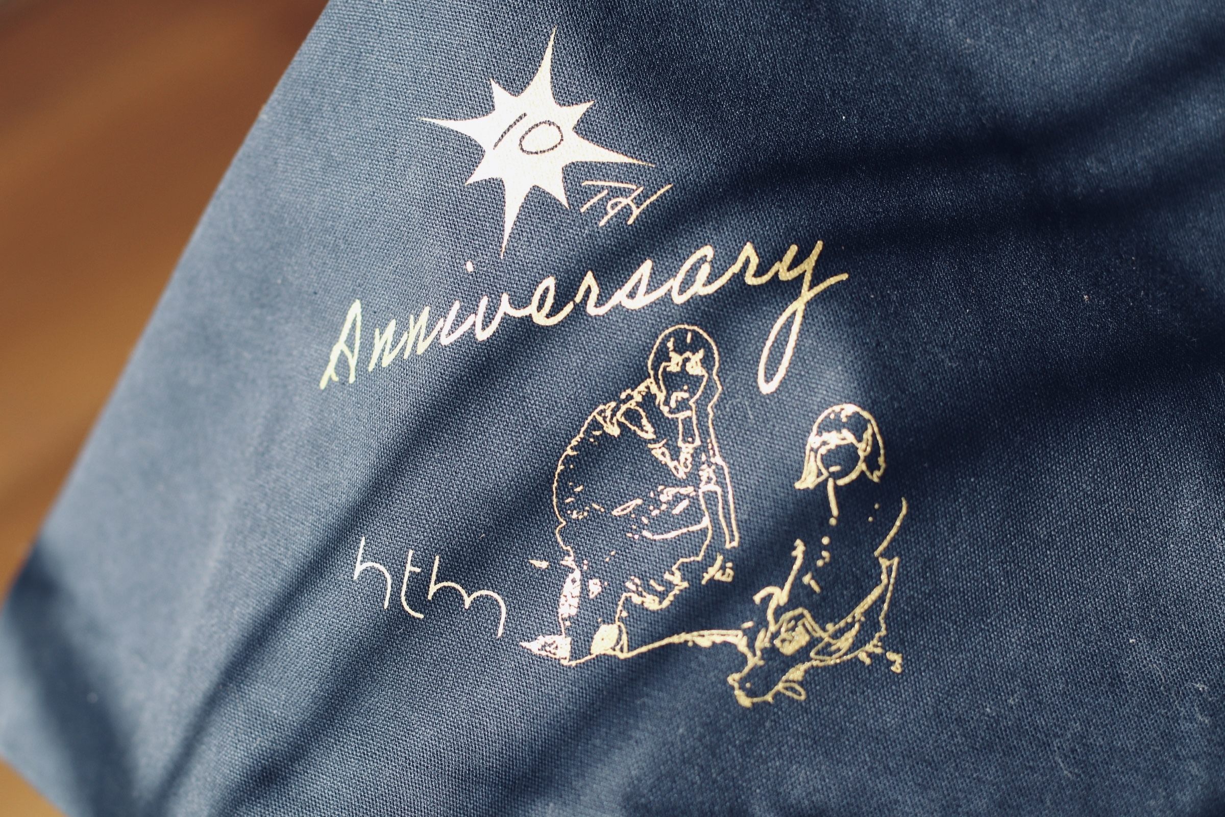 10th Anniversary Tote bag(NAVY) | ハルカトミユキ official web