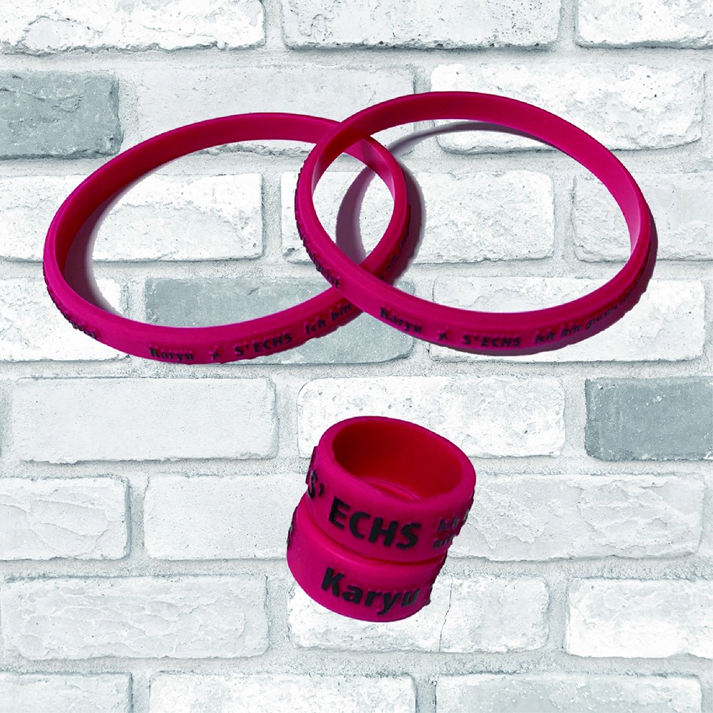 Rubber band & Finger band SET(RED)