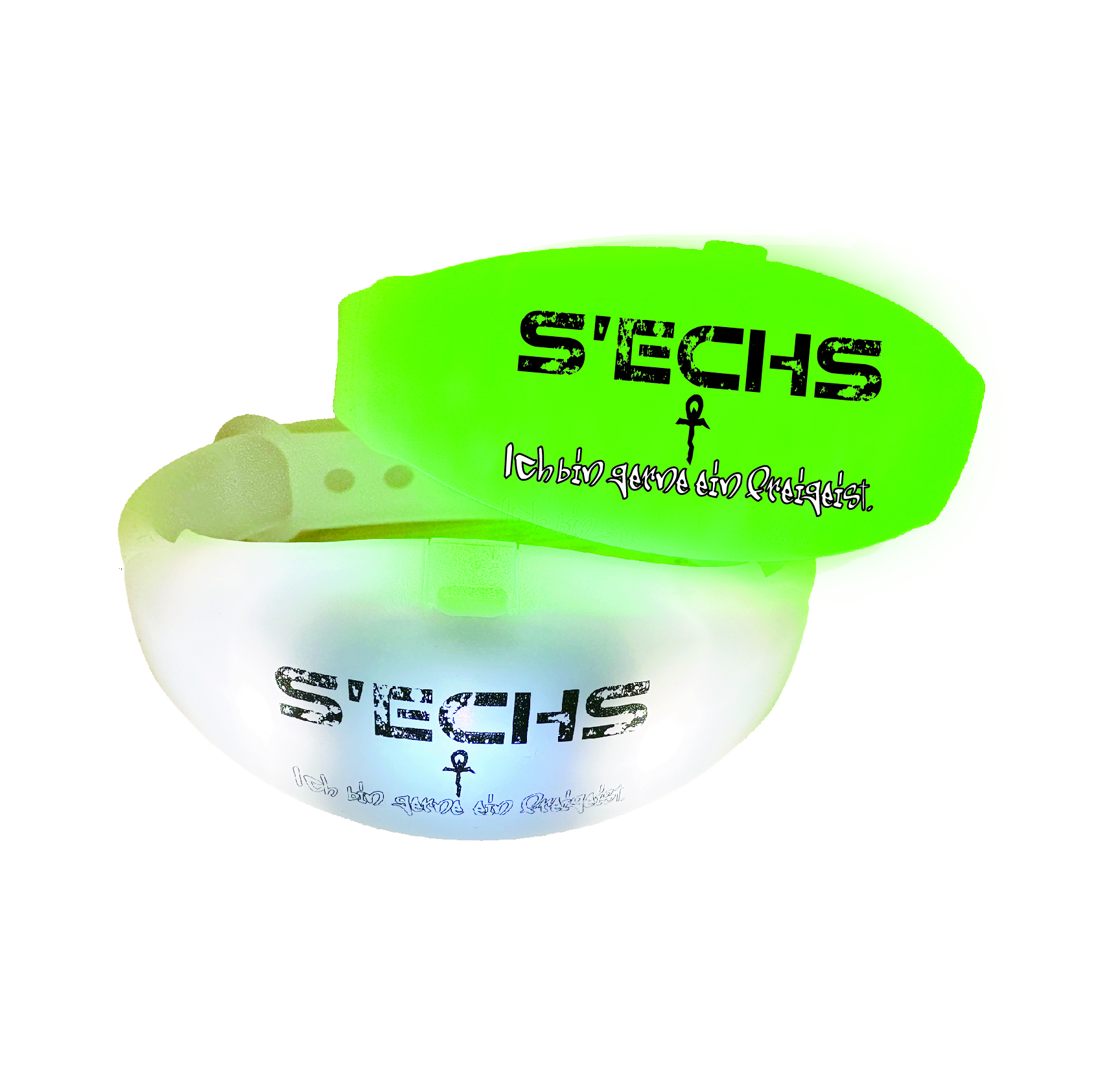 S’ECHS  LED BRACELET -white-