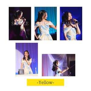 【受注】『華優希 1st ディナーショー 虹』ステージフォトセット-Yellow-