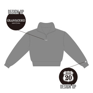 GR2425】ハーフジップスウェット | GRANRODEO official store