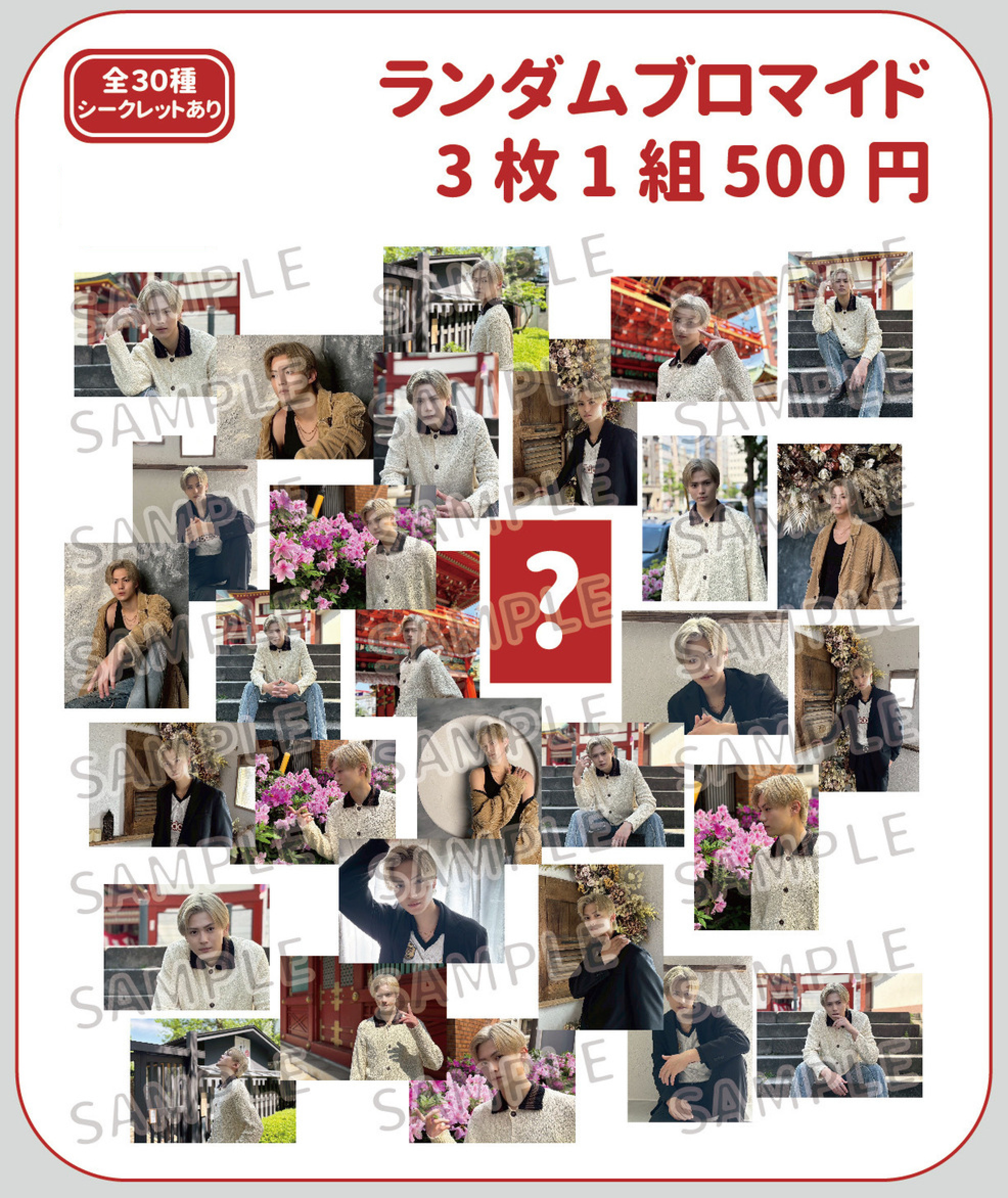 【簡秀吉】ランダムブロマイド