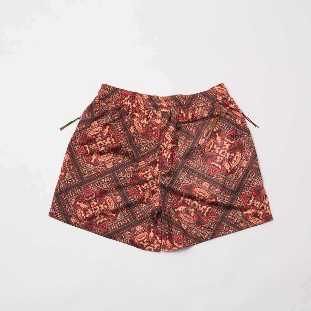 Half Pants ［Brown×Yellow］