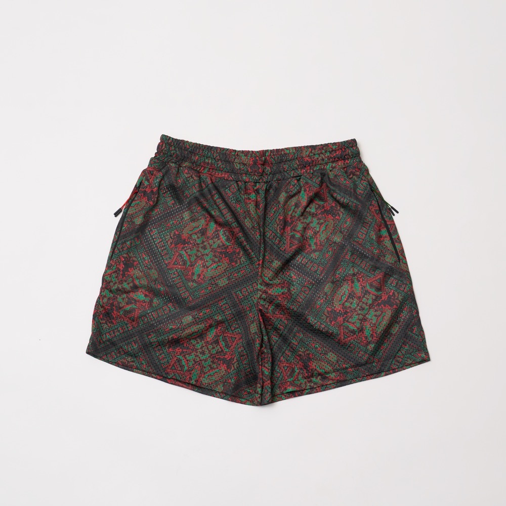 Half Pants ［Black×Green］