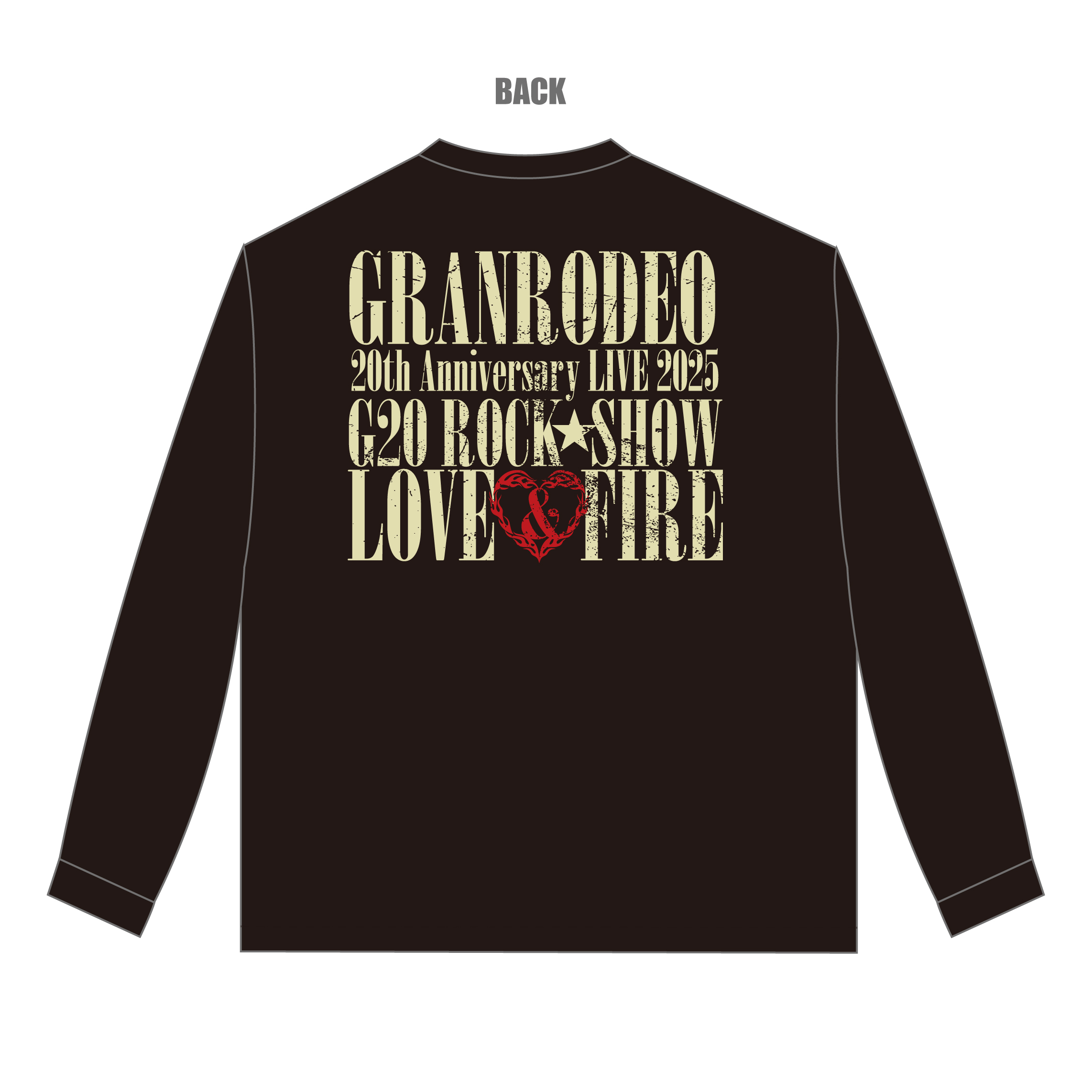 【G20】ロングスリーブTシャツ
