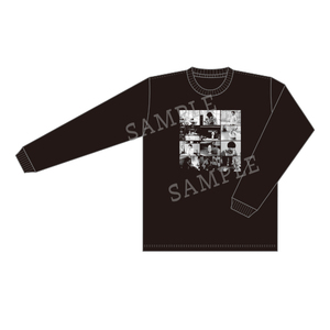 フォトロングTシャツ BLACK