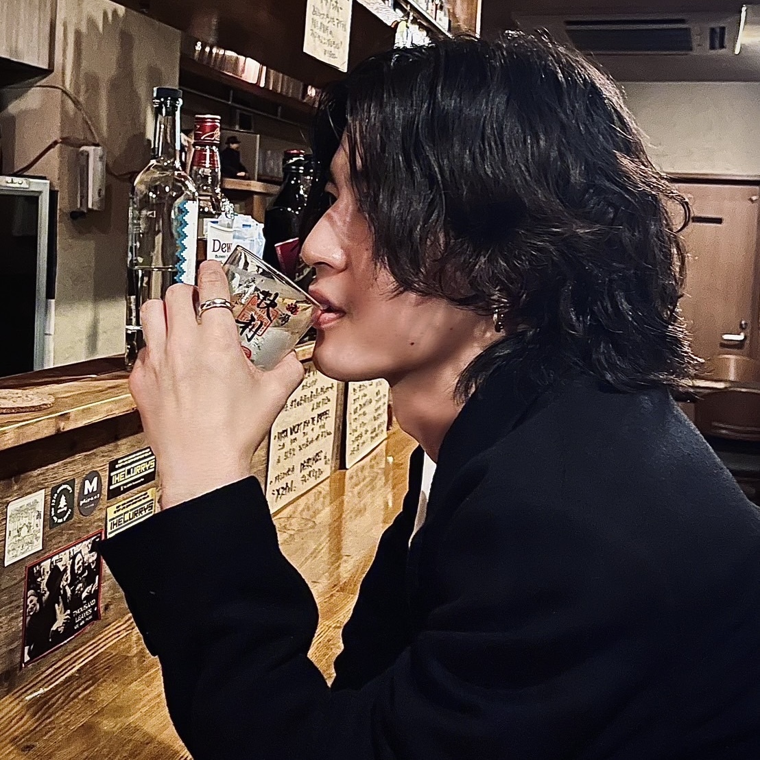 Embers 1st GOODS 御朱印風ウイスキーグラス「酒溺」(Produced by KAIRI)