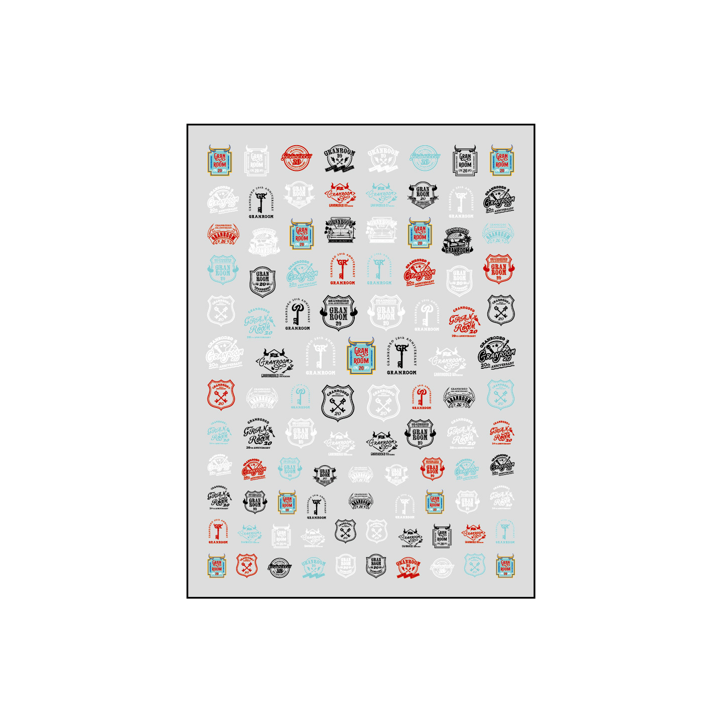 【GRANROOM 20】ネイルシール