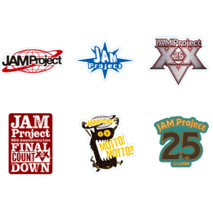 「2025 FINAL COUNTDOWN」ステッカーセット（6枚入り）