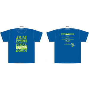 「2025 FINAL COUNTDOWN」Tシャツ(FINAL COUNT DOWN ver.)[ロイヤルブルー ]