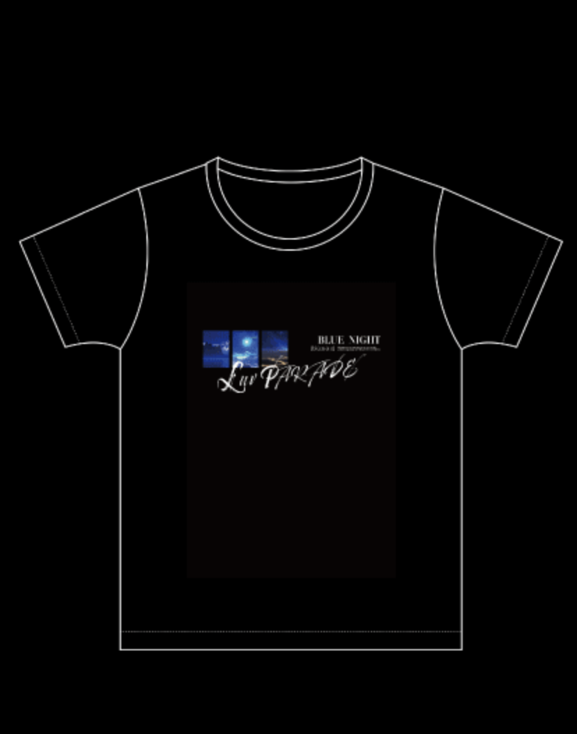 「BLUE NIGHT」Tシャツ