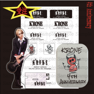 【受注】4th Anniversary「K’RONE缶」 
