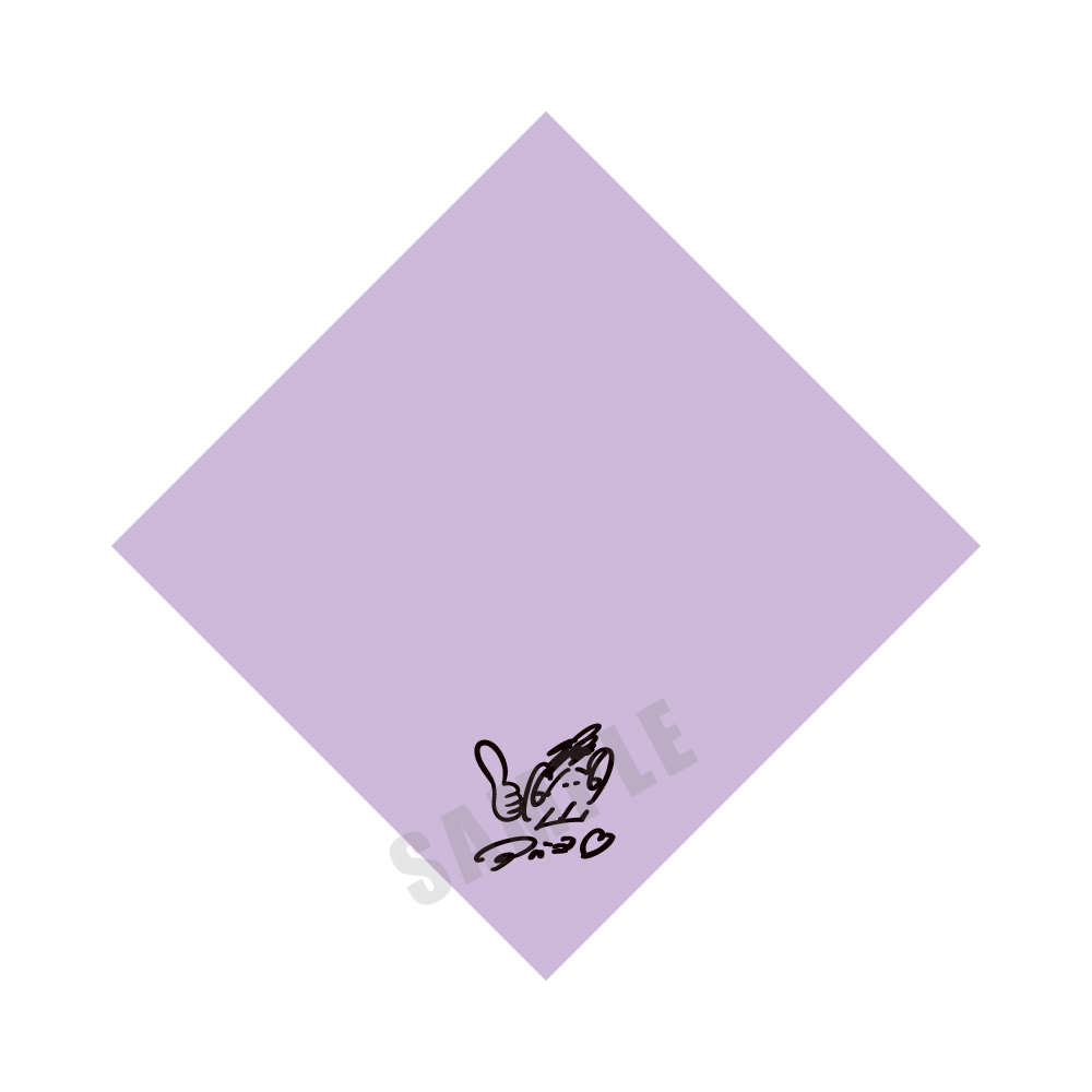 本人デザイン刺繍タオルハンカチ