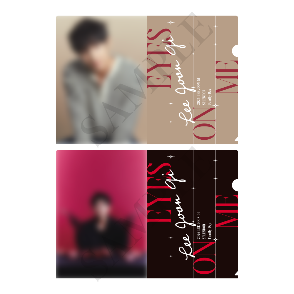 【事後配送通販】クリアファイル2枚セット