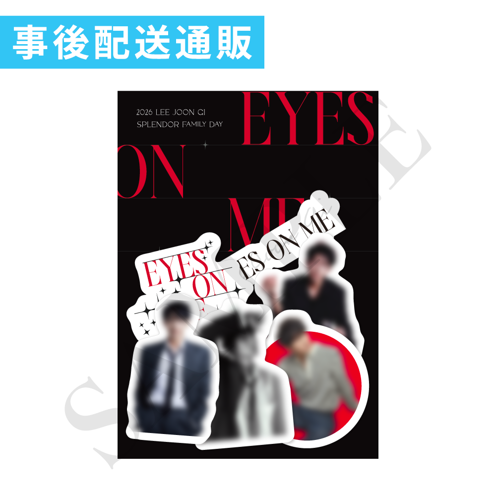 【事後配送通販】フレークシールセット（6枚入り）