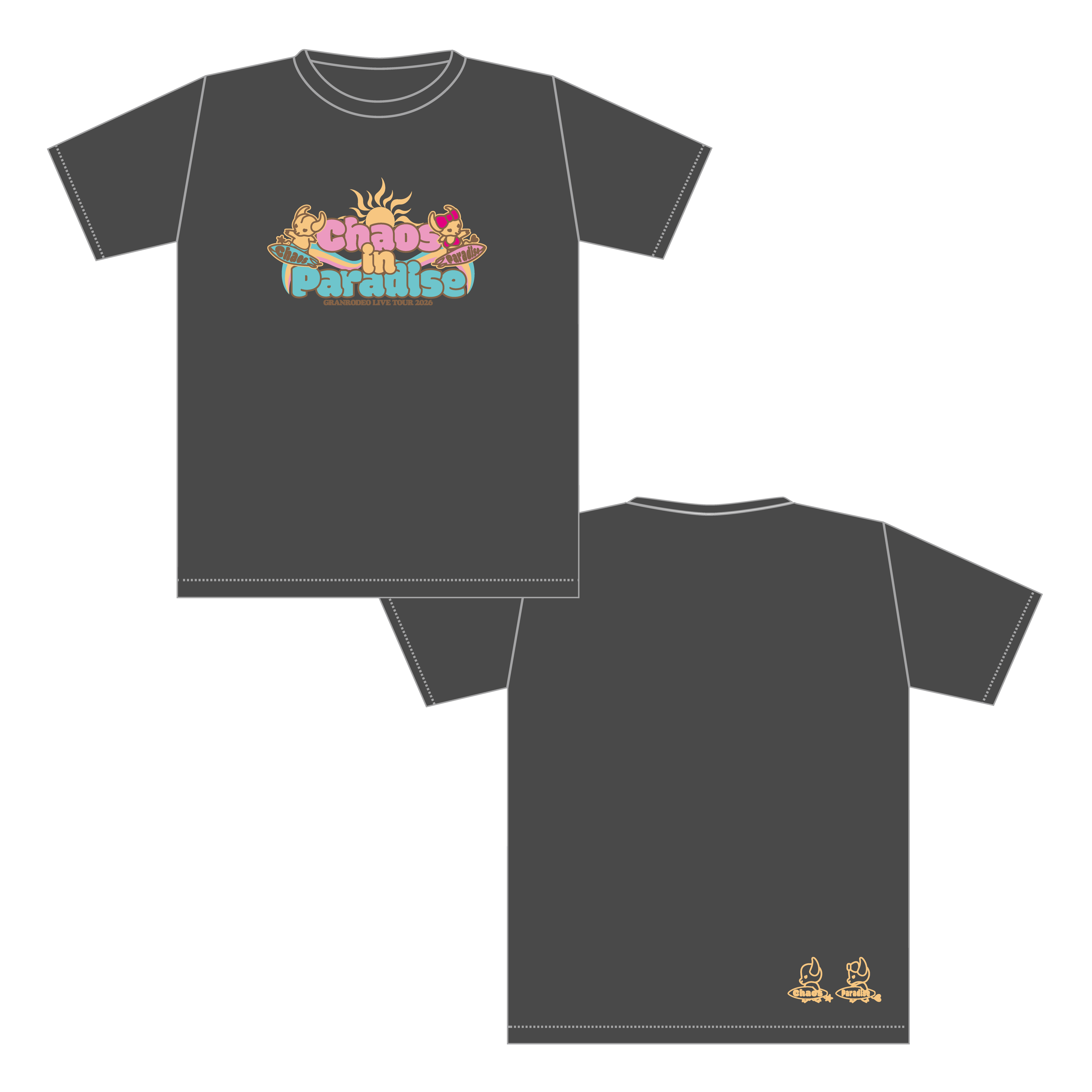 カオパラ】SURF Tシャツ | GRANRODEO official store | Bitfan Pro Store
