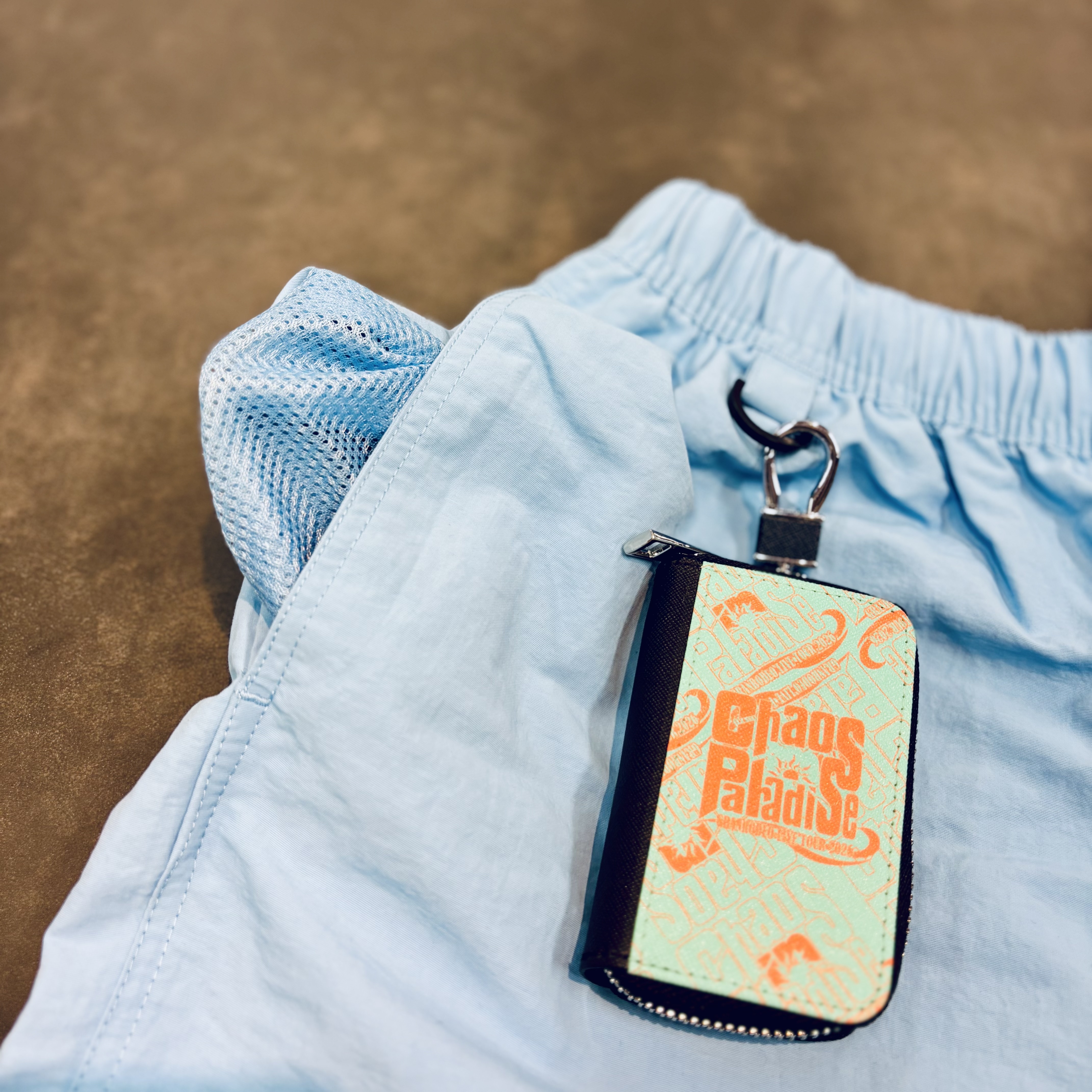 【カオパラ】ナイロンショートパンツ