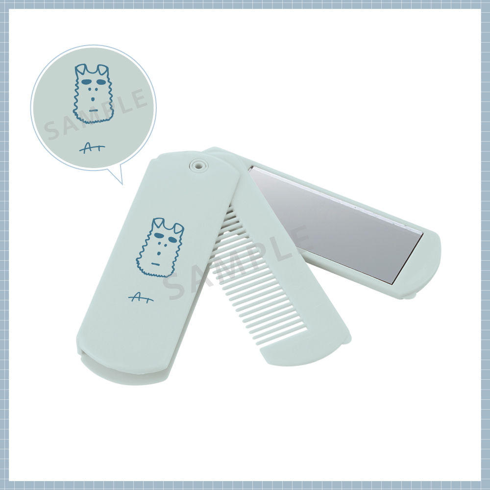 【BD2026】赤澤画伯イラスト ミラー付きコーム