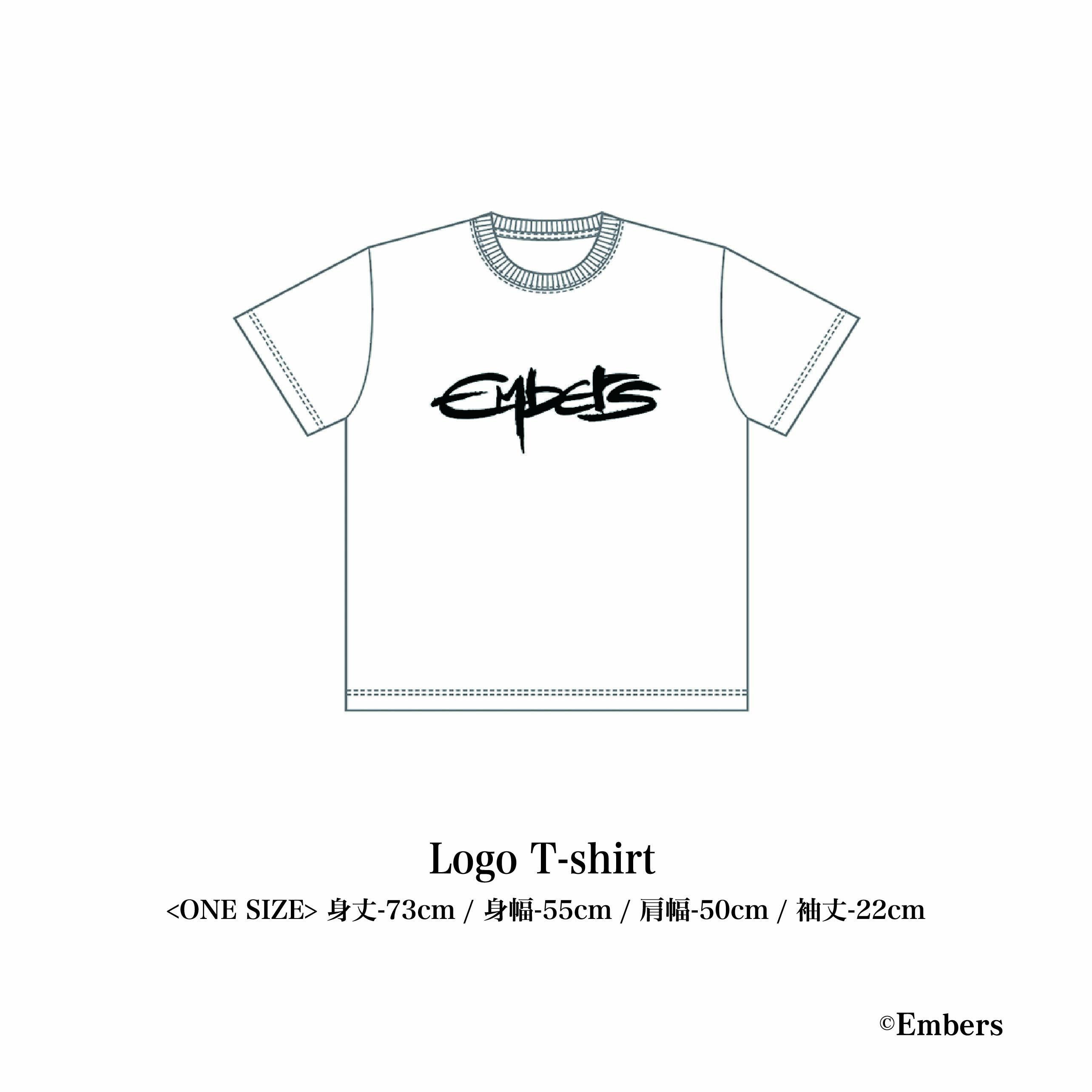 Embers 1st ONE-MAN LIVE  Logo T-shirt