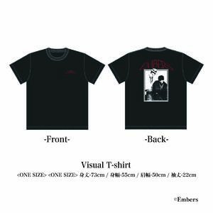 Embers 1st ONE-MAN LIVE Visual T-shirt