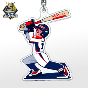 「りおた」描きおろしイラスト選手アクリルキーホルダー