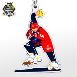 「りおた」描きおろしイラスト選手アクリルキーホルダー