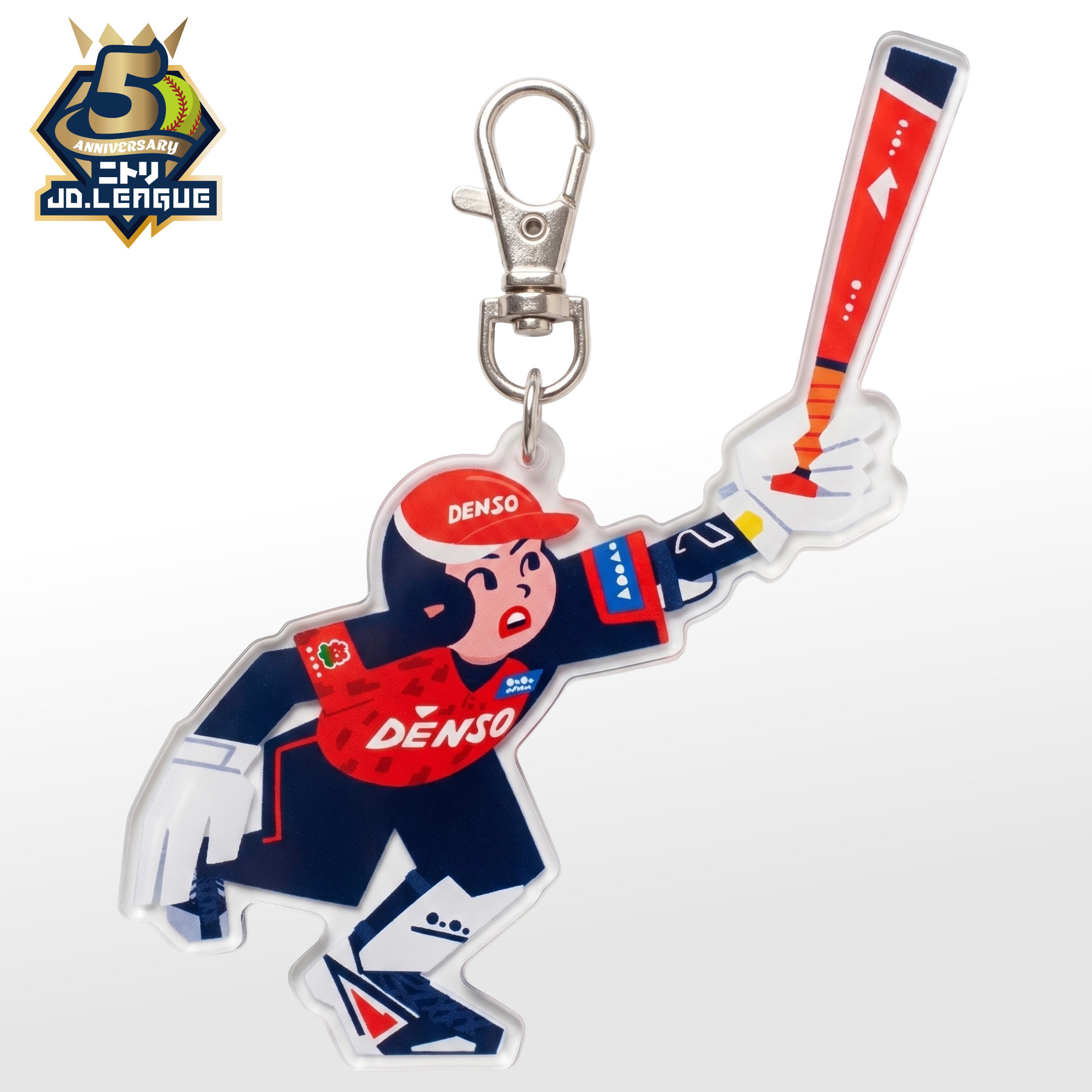 「りおた」描きおろしイラスト選手アクリルキーホルダー