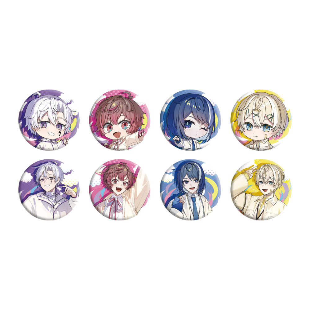 【くらわん 3rd Live -Step to Wonderland】トレーディング缶バッジ(全8種ランダム) ※数量限定