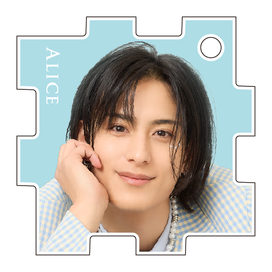 【武子直輝】アクリルパズルキーホルダー
