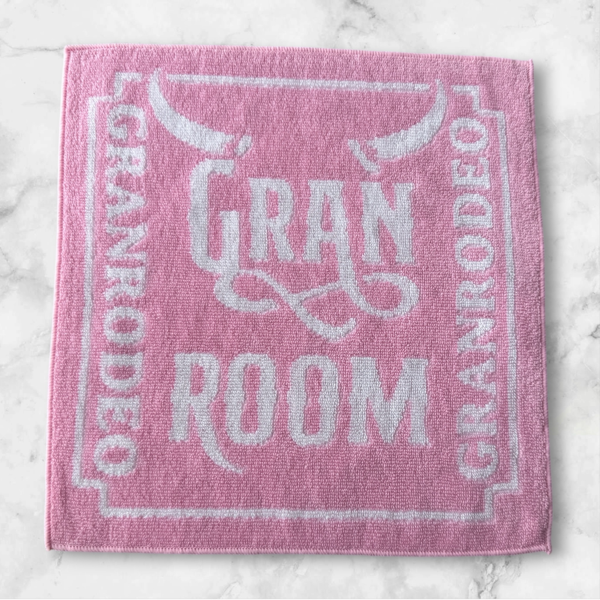 【GRANROOM】ジャガードハンドタオル