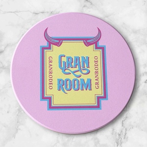 【GRANROOM】珪藻土コースターA