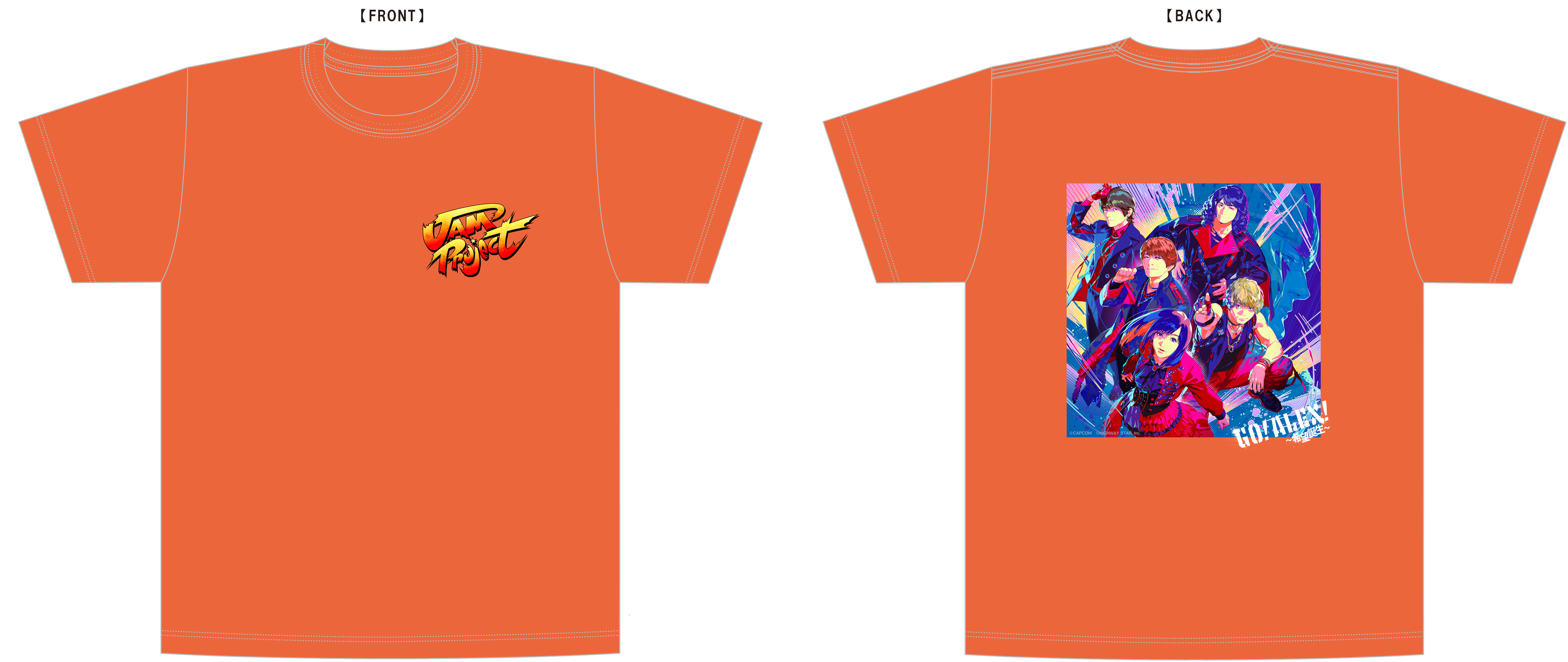 GO！ALEX～希望誕生～Tシャツ [オレンジ］
