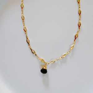 Coffee Quartz Necklace