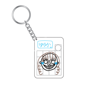 【小玉画伯】スライドパズルキーホルダー