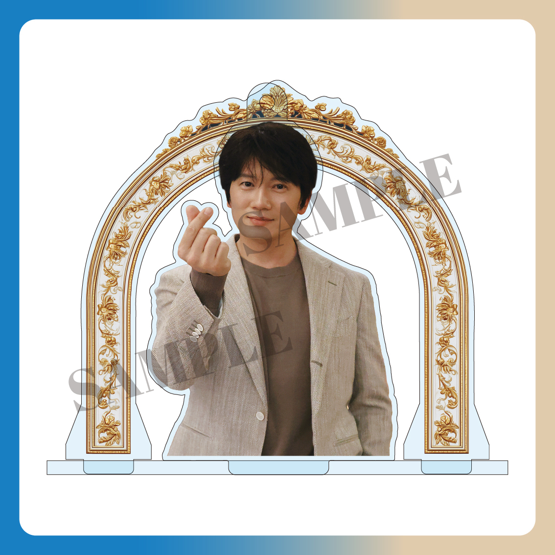 アクリルスタンドキーホルダーA