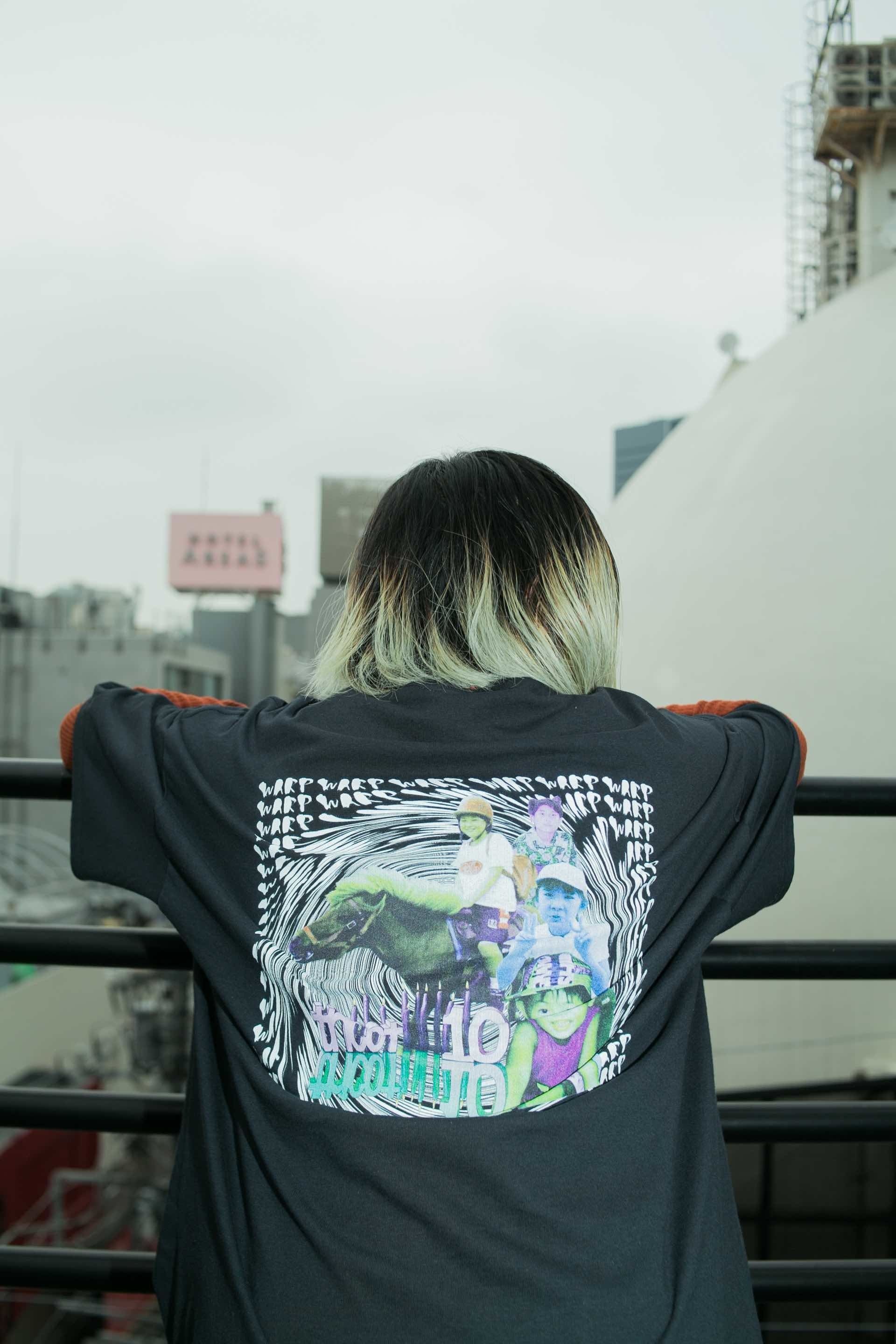 10才へWARP Tシャツ