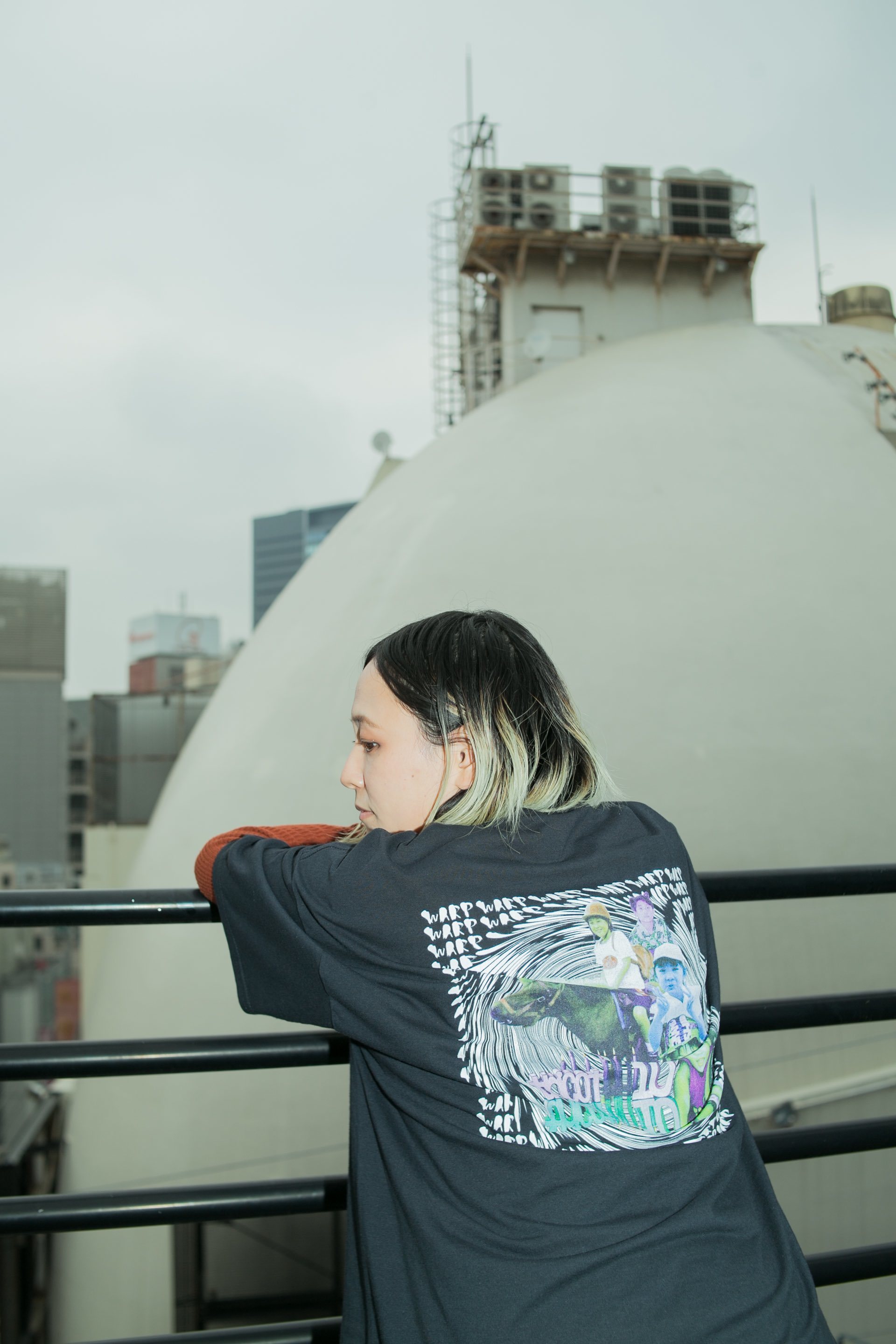 10才へWARP Tシャツ