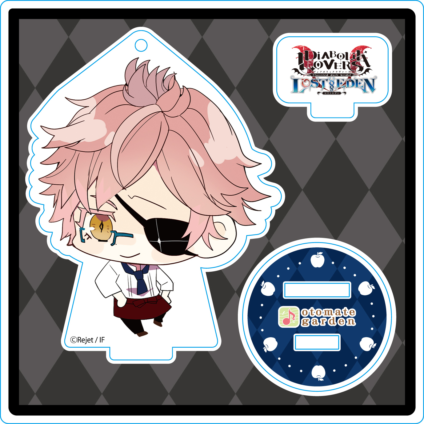 ちびキャラアクリルスタンド2017_117　DIABOLIK LOVERS LOST EDEN 月浪シン