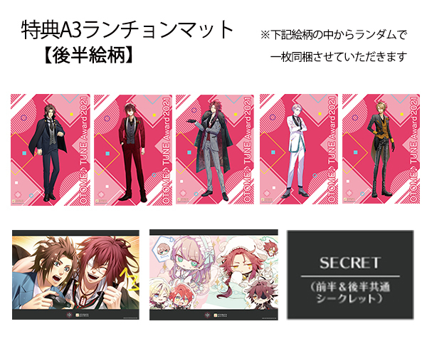 フード・デザート クーポン券(特典:オトちゅんアワード2021(後半))※有効期限:2021年12月最終営業日