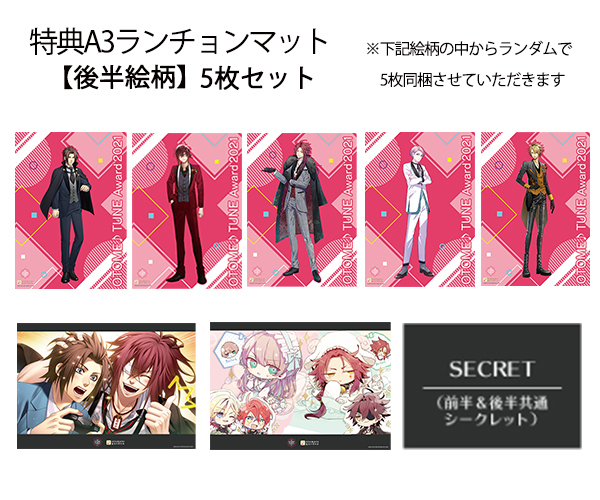 フード・デザート クーポン券★5枚セット(特典:オトちゅんアワード2021(後半))有効期限:2021年12月最終営業日